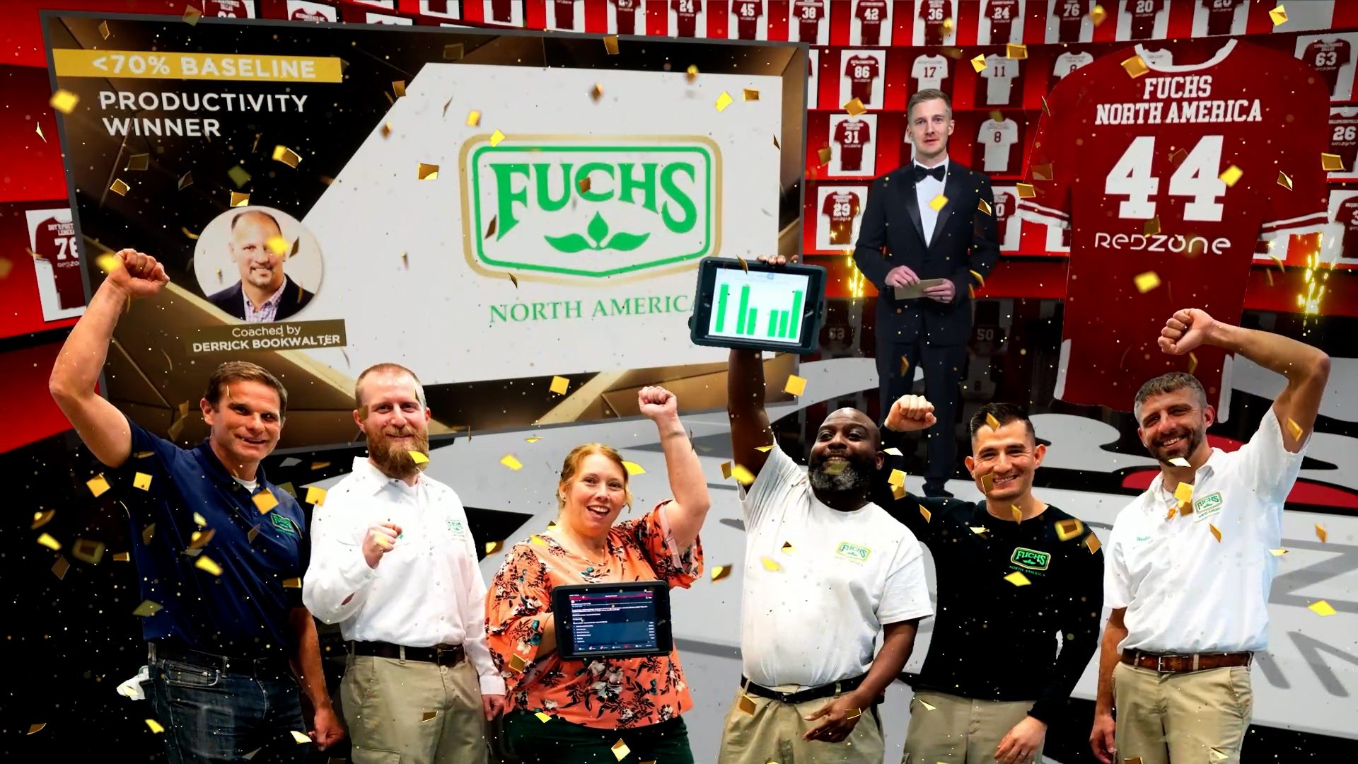 Fuchs North America - Lauréats du prix de la productivité 2021