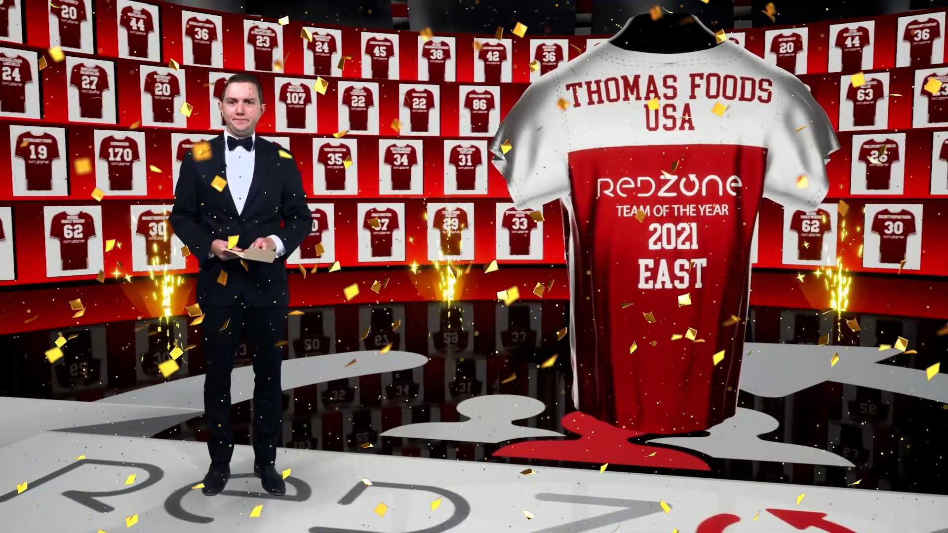 Thomas Foods USA - Lauréats du prix de l'équipe « East »de l’année 2021